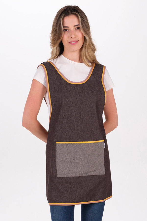 8098448 - Estola reversible tejano marrón