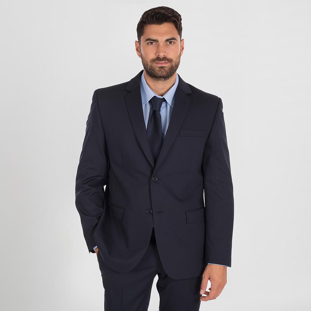 812400-104 - AMERICANA HOMBRE 2 BOTONES SLIM FIT MAXIMA MARINO