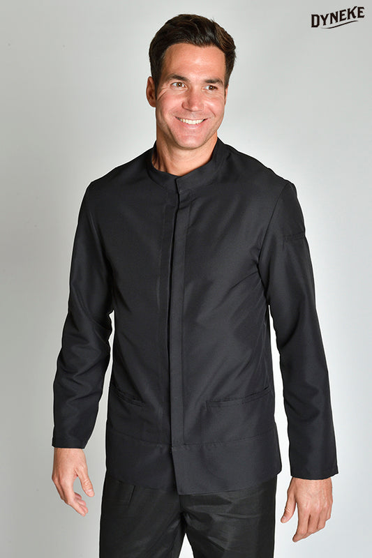 8191571 - Chaqueta imperial hombre microfibra negra m/l