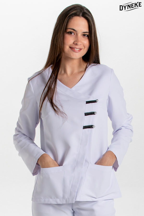 8258570 - Chaqueta presillas m/ blanca