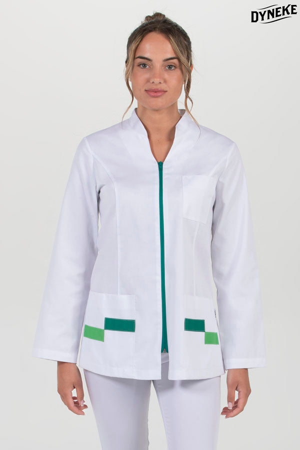 8294873 - Chaqueta farmacia contraste verde