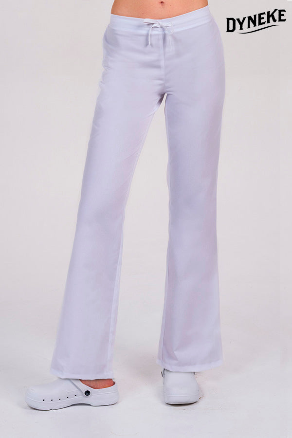 8584700 - PANTALÓN SARGA BLANCO ACAMPANADO
