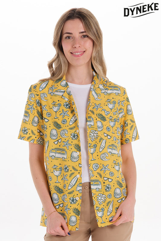 8585002 - Camisa guayabera cóctel unisex