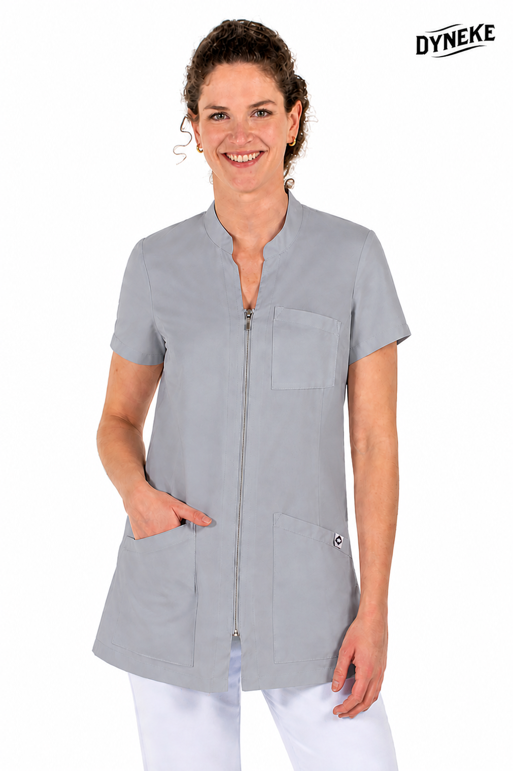 8825491 - CHAQUETA MICROFIBRA MUJER M/C CUELLO MAO GRIS