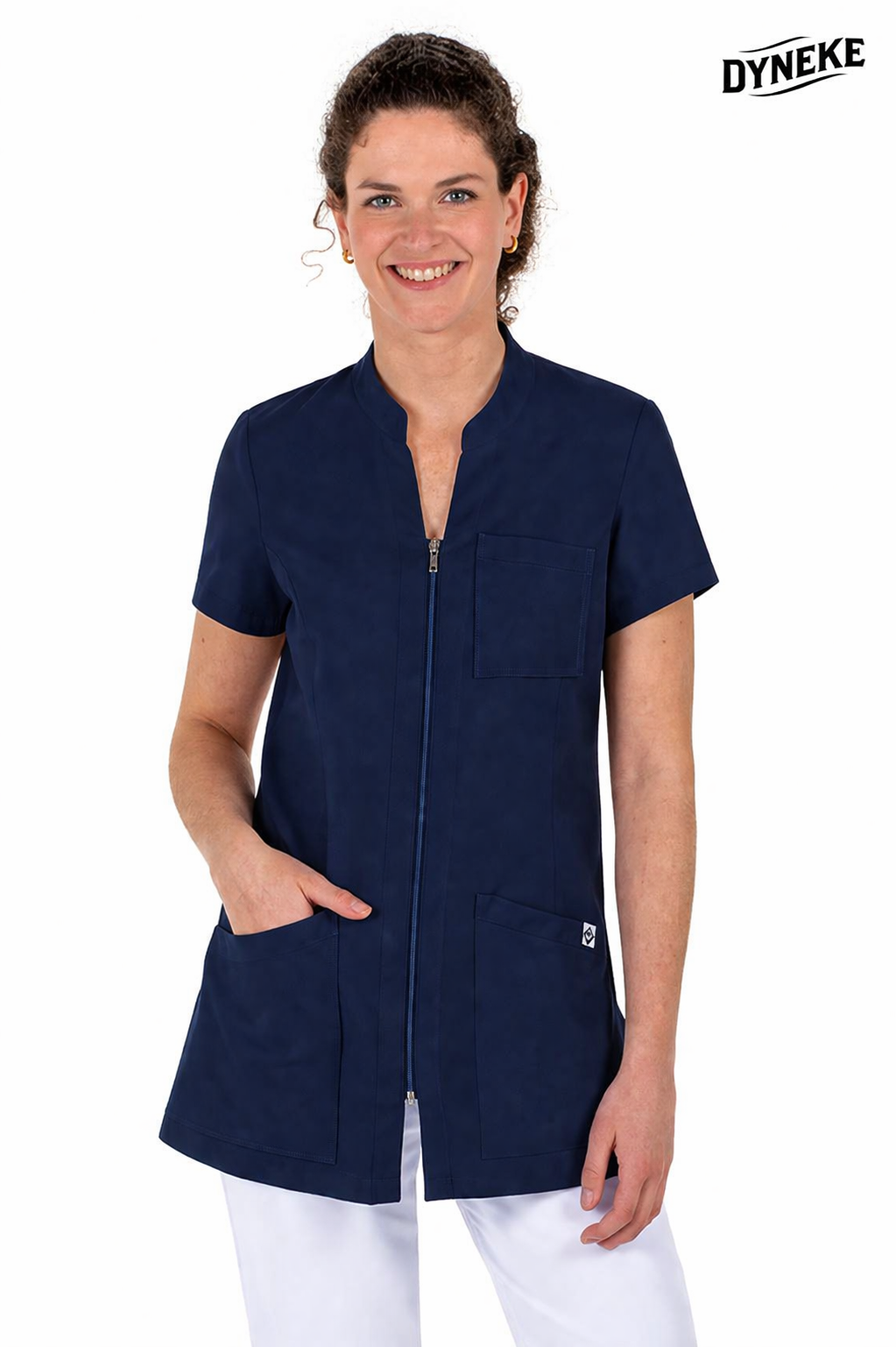 8825583 - CHAQUETA MICROFIBRA MUJER M/C CUELLO MAO MARINO