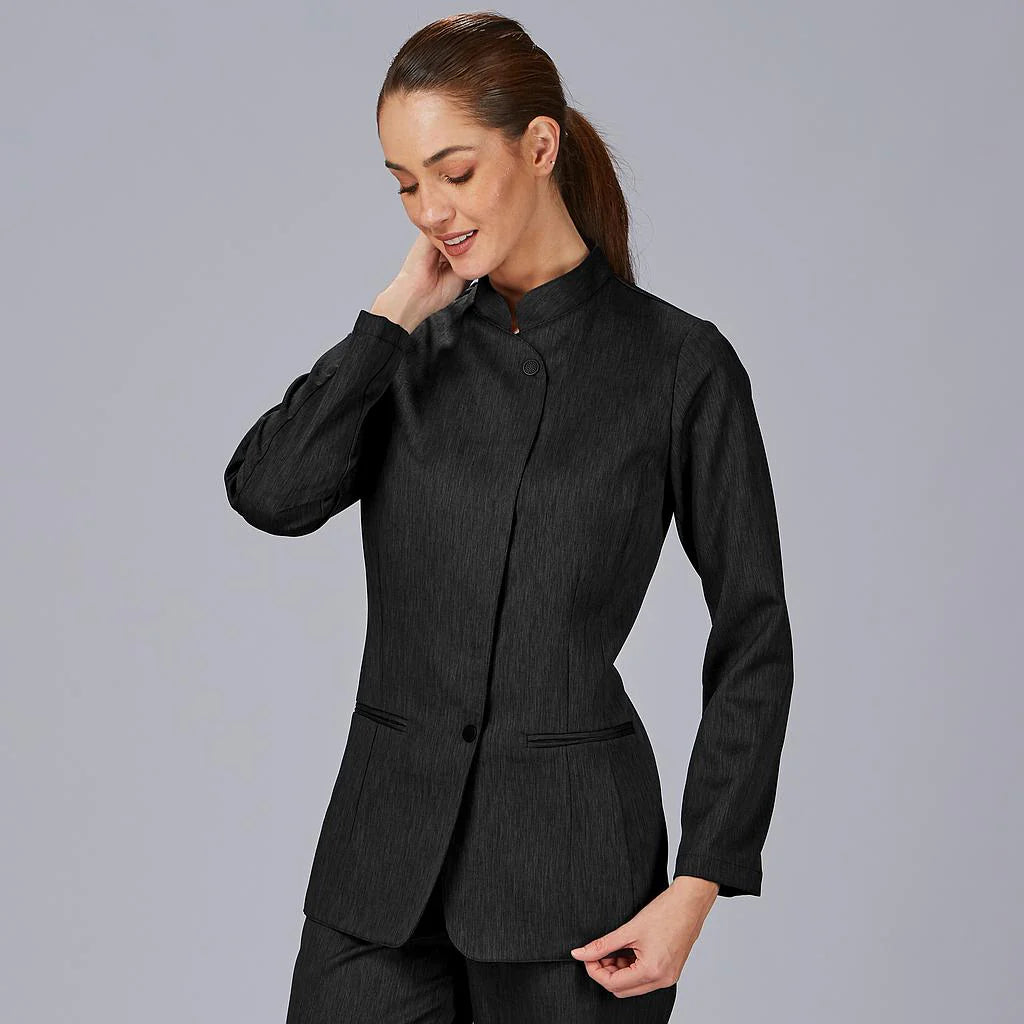 920004-001 - CHAQUETA MUJER CUELLO MAO BALSEIRO
