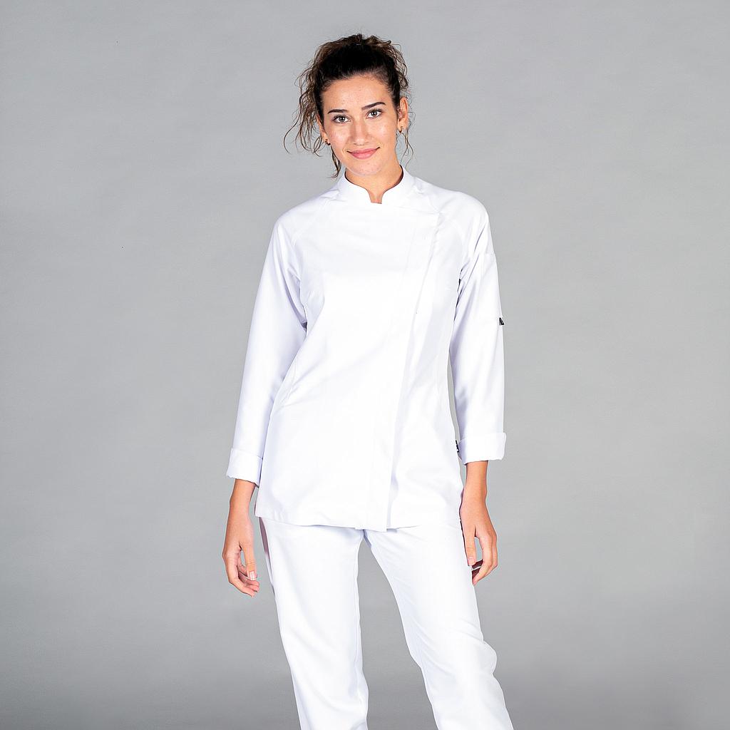 942800-101 - CHAQUETA COCINA MUJER IZA BLANCO