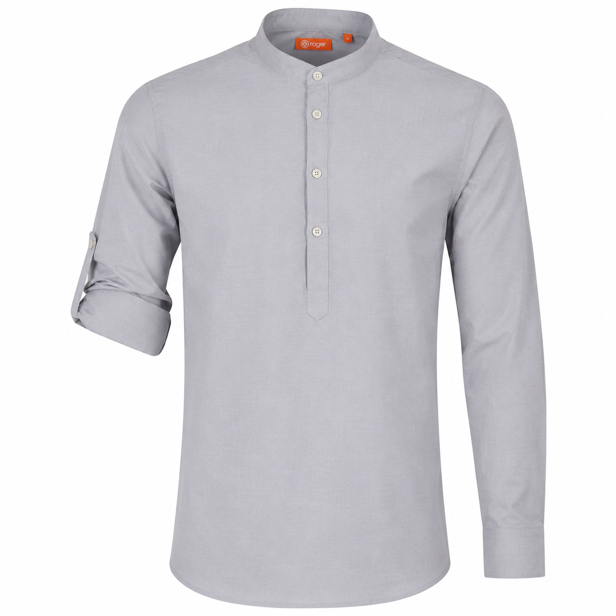 986137-03 - CAMISA POLERA HOMBRE DAYTONA GRIS MEDIO