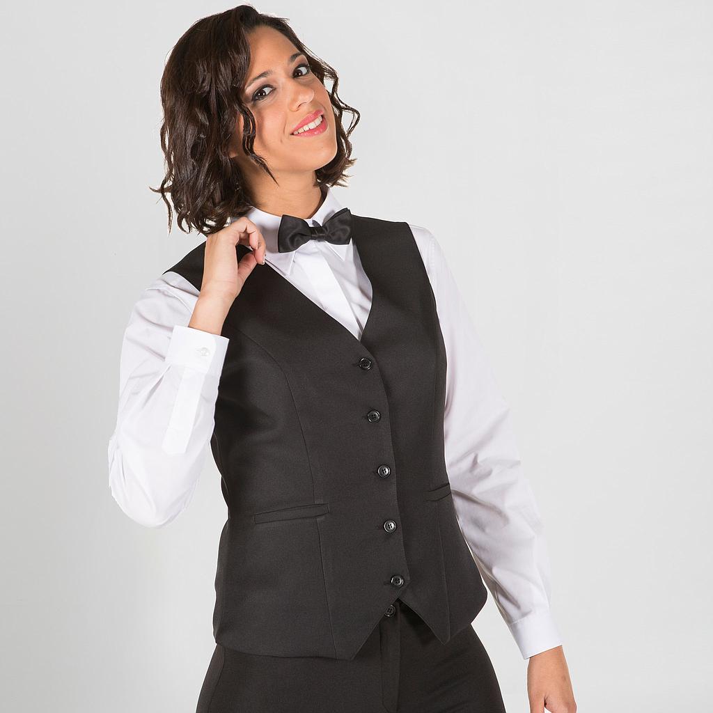 993400-001 CHALECO MUJER NEGRO – Benjamín Moda Laboral