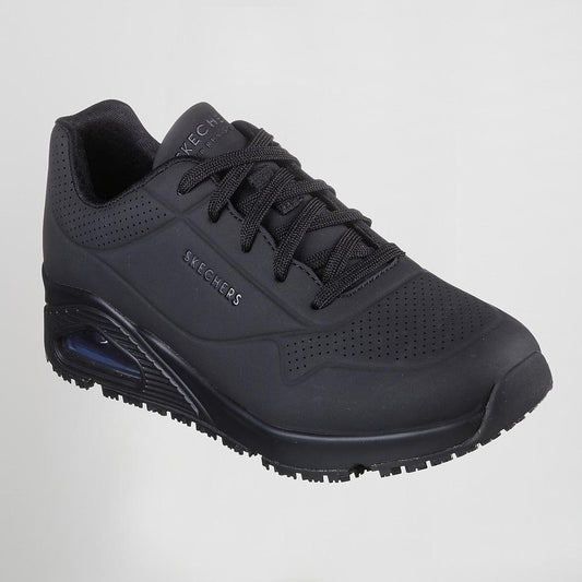 SK108021EC-001 - WORK RELAXED FIT: UNO SR SKECHERS MUJER NEGRO