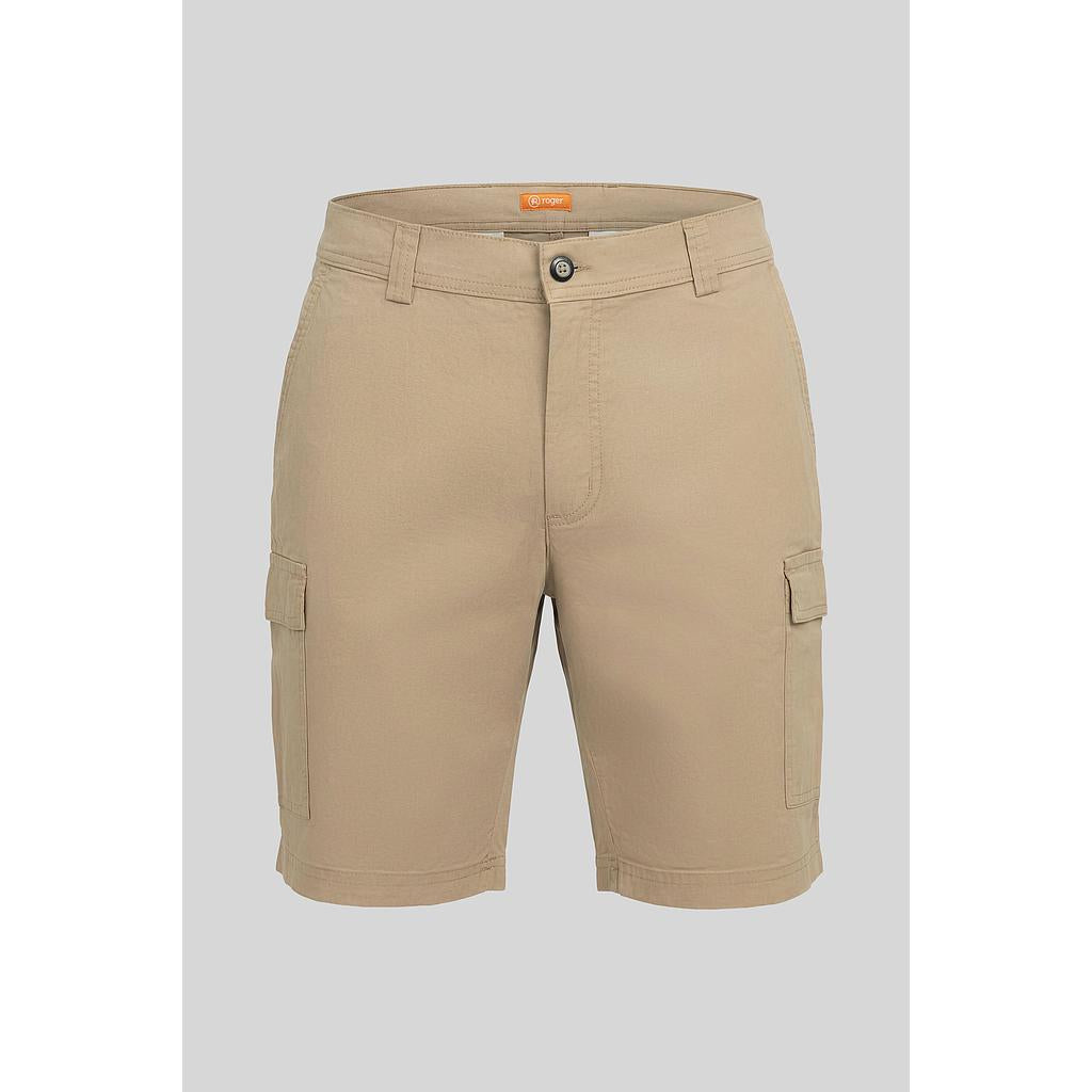 102042-15 - BERMUDA MULTIBOLSILLO HOMBRE VÉRTICE BEIGE