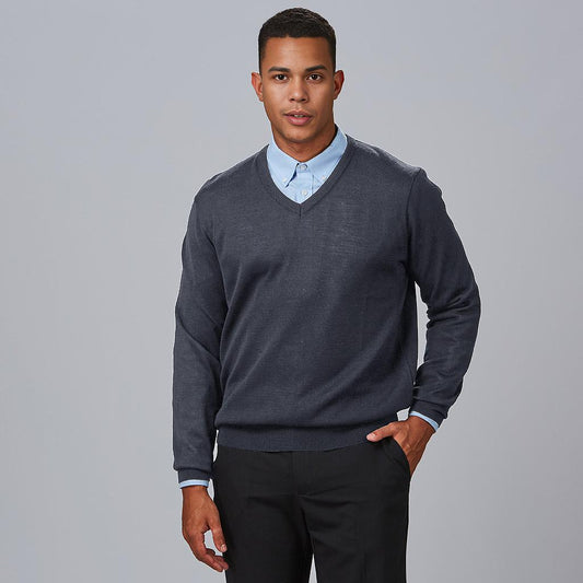 102300-139 - JERSEY PICO HOMBRE GRIS MARENGO