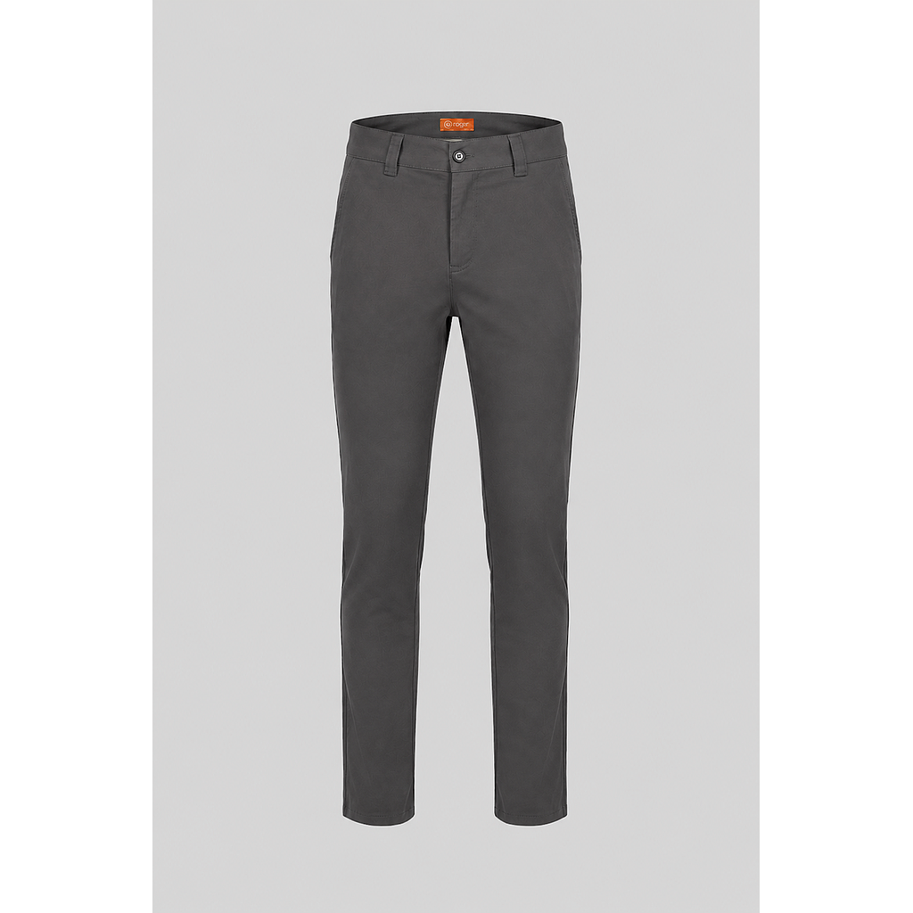 104042-03 - PANTALÓN PITILLO HOMBRE VERTICE GRIS MEDIO