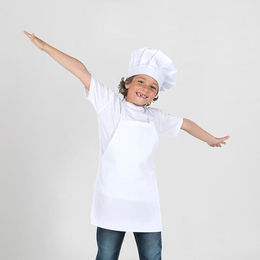 111600-101 - DELANTAL INFANTIL PETO BLANCO