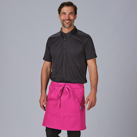 117100-611 - DELANTAL SIN PETO Y BOL 50X75 CM SARGA POLIÉSTER FUCSIA