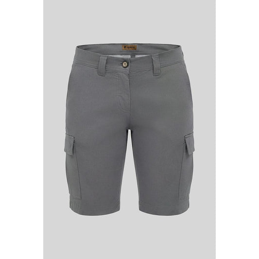 122042-03 - BERMUDA MULTIBOLSILLO MUJER VÉRTICE GRIS MEDIO