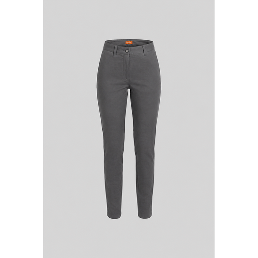138042-03 - PANTALÓN CHINO MUJER VERTICE GRIS MEDIO
