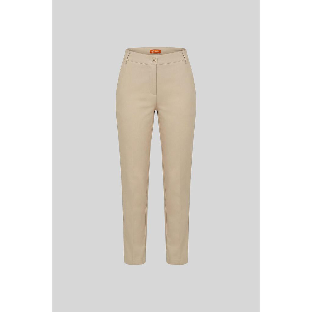 159116-15 - PANTALÓN SEMIGOMA MUJER ALABAMA BEIGE