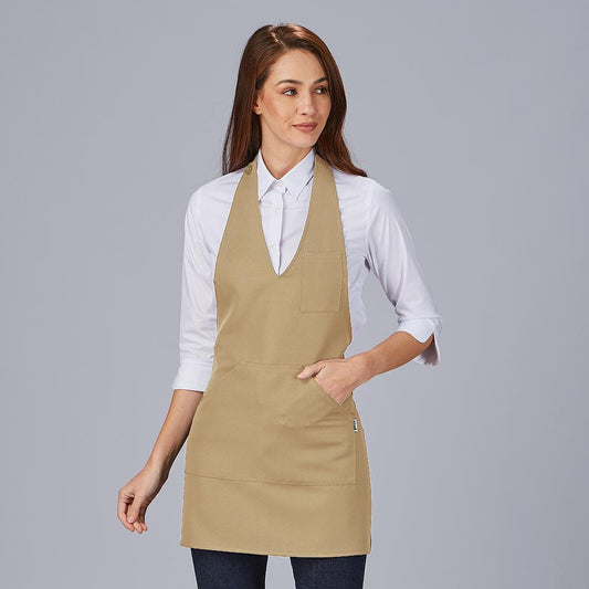 182200-597 - DELANTAL BISTRO SARGA POLIESTER 80X65 CM ARENA