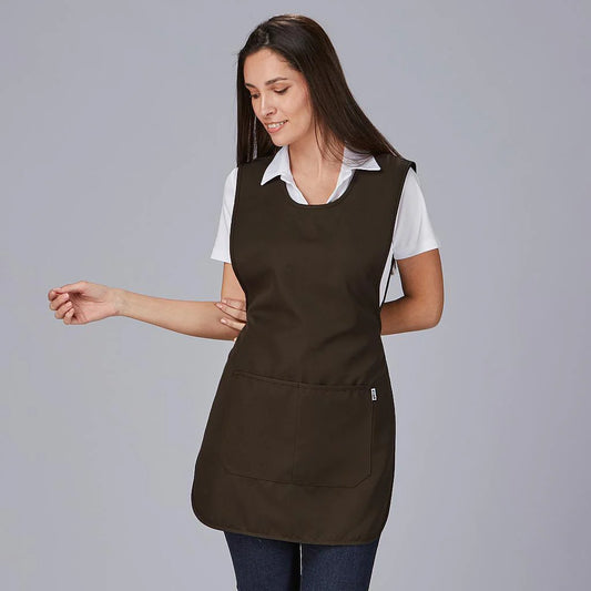 202000-124 - CASULLA SARGA CON BOLSILLO MARRÓN