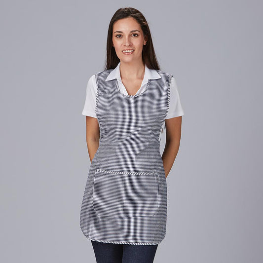 202000-202 - CASULLA VICHY CON BOLSILLO CUADRO MARINO