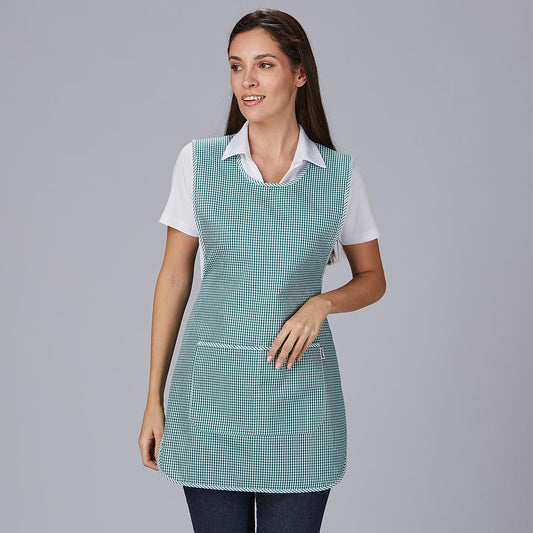 202000-205 - CASULLA VICHY CON BOLSILLO CUADRO VERDE