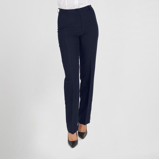 203200-104 - PANTALON MUJER SIN BOLSILLOS MARINO