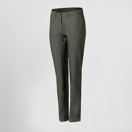 206200-154 - PANTALON MUJER CHINO OJO DE PERDIZ VERDE MUSGO