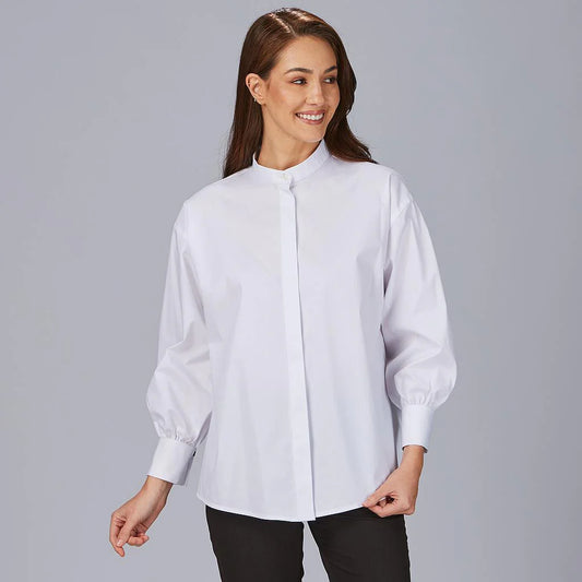 240034-101 - CAMISA MUJER OVERSIZE MADDALENA BLANCO