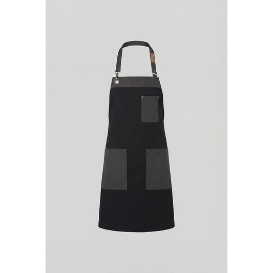 258260-07 - DELANTAL PETO BALI NEGRO