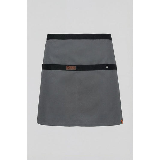263194-996 - DELANTAL CORTO MAURICE GRIS C/NEGRO