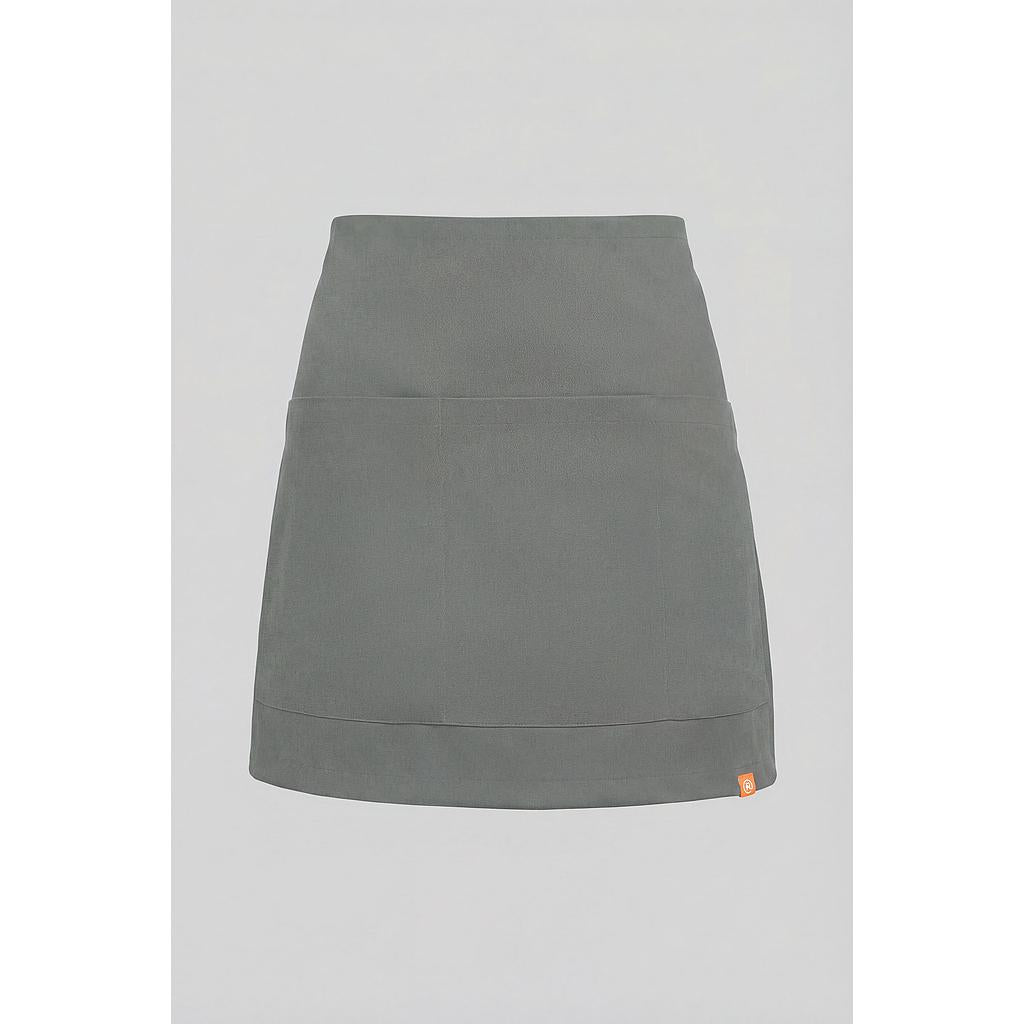 267117-03 - DELANTAL CORTO AREIA GRIS MEDIO