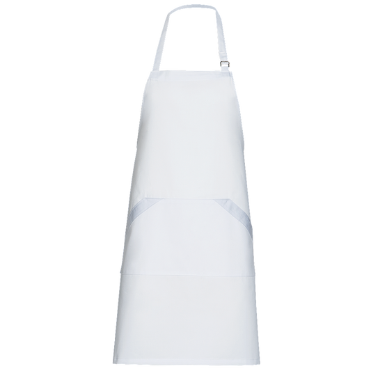 302160-13 - DELANTAL PETO GANDIA BLANCO