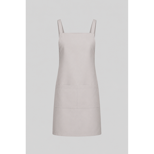 307220-01 - DELANTAL PETO LUCENA GRIS CLARO
