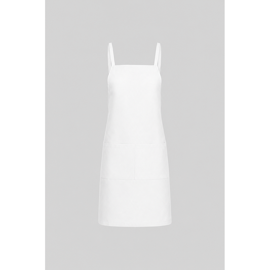 307221-13 - DELANTAL PETO MISTRAL BLANCO