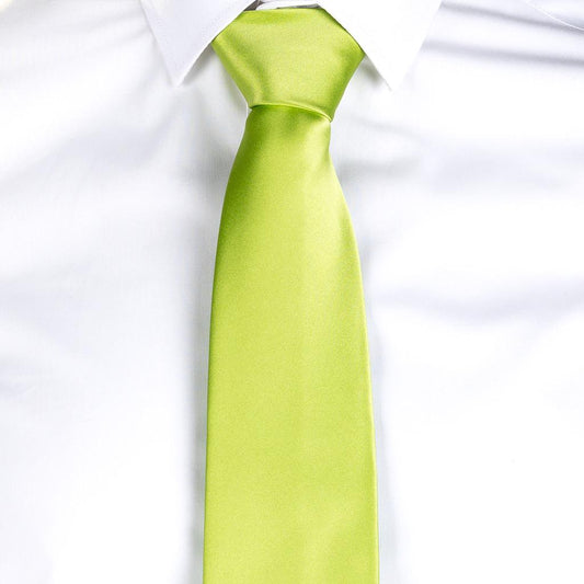 321000-127 - CORBATA S/NUDO PISTACHO