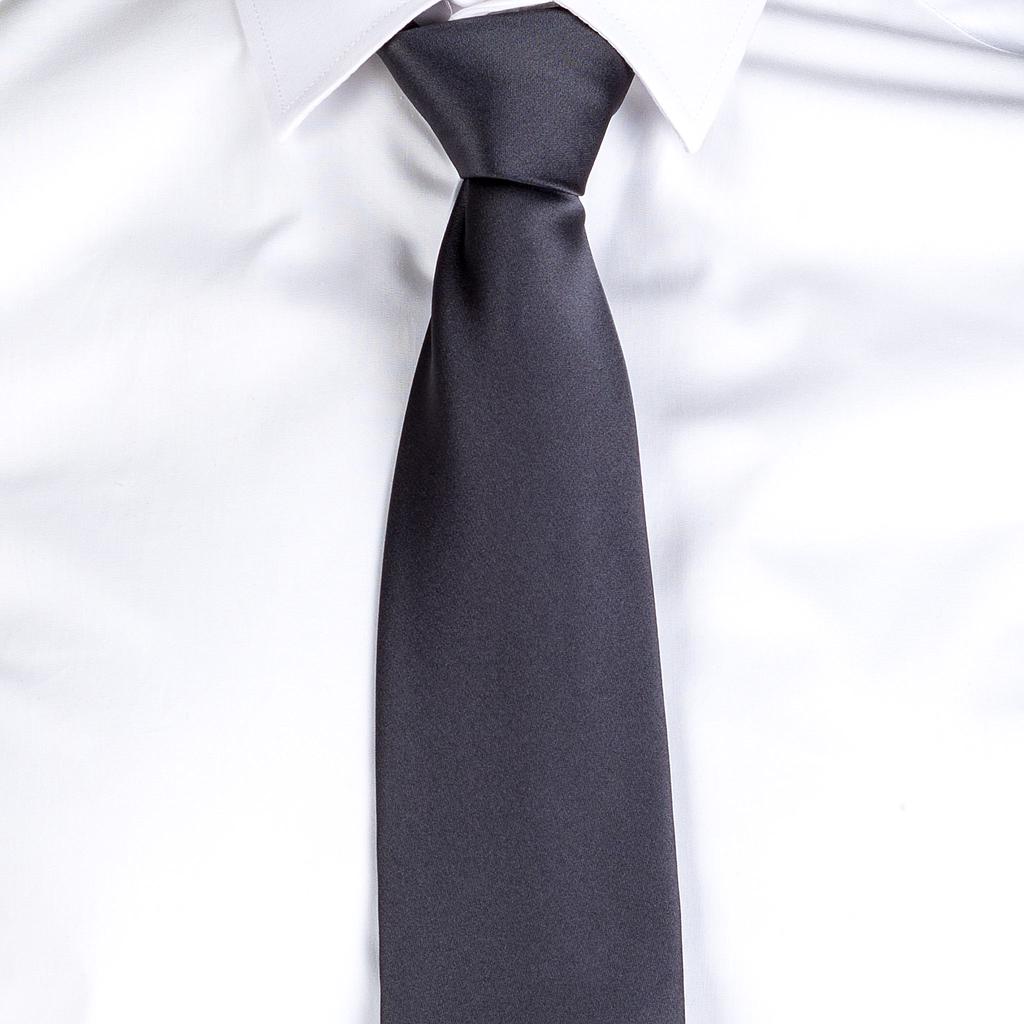 321000-139 - CORBATA S/NUDO GRIS MARENGO