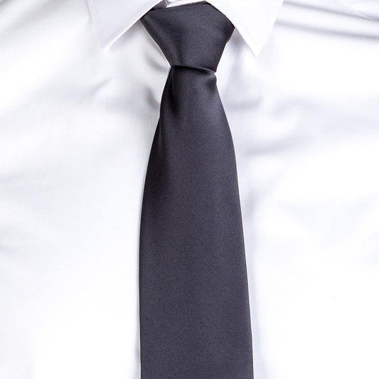 321000-139 - CORBATA S/NUDO GRIS MARENGO
