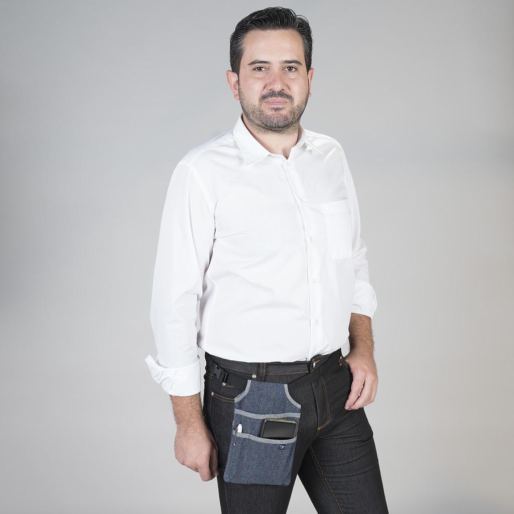 350100-805 - FUNDA PDA TEJANO GRUESO LAVADO