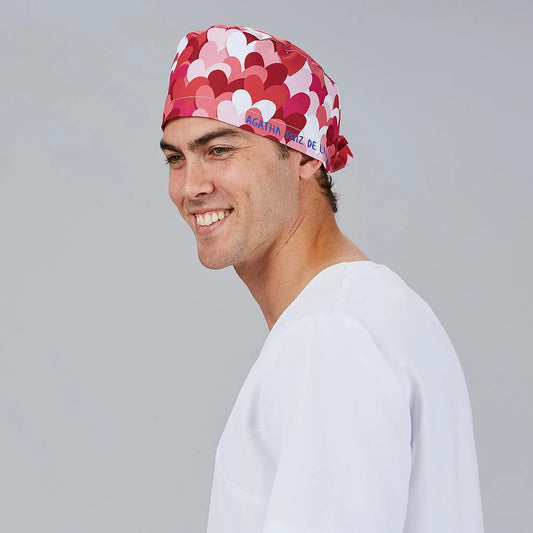 400007-5147 - GORRO CIRUJANO TIRAS AGATHA CUORE ROJO