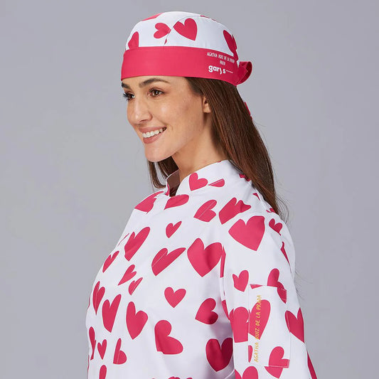 400009-5148 - GORRO PIRATA AGATHA CUORE ROSA