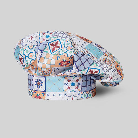 400019-5165 - GORRO GRAN CHEF ALGODON ESTAMPADO PORTO