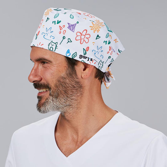 400023-2914 - GORRO CIRUJANO TIRAS CRAYÓN