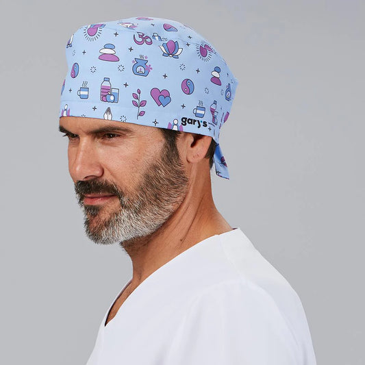 400023-2921 - GORRO CIRUJANO TIRAS DIVINE CELESTE
