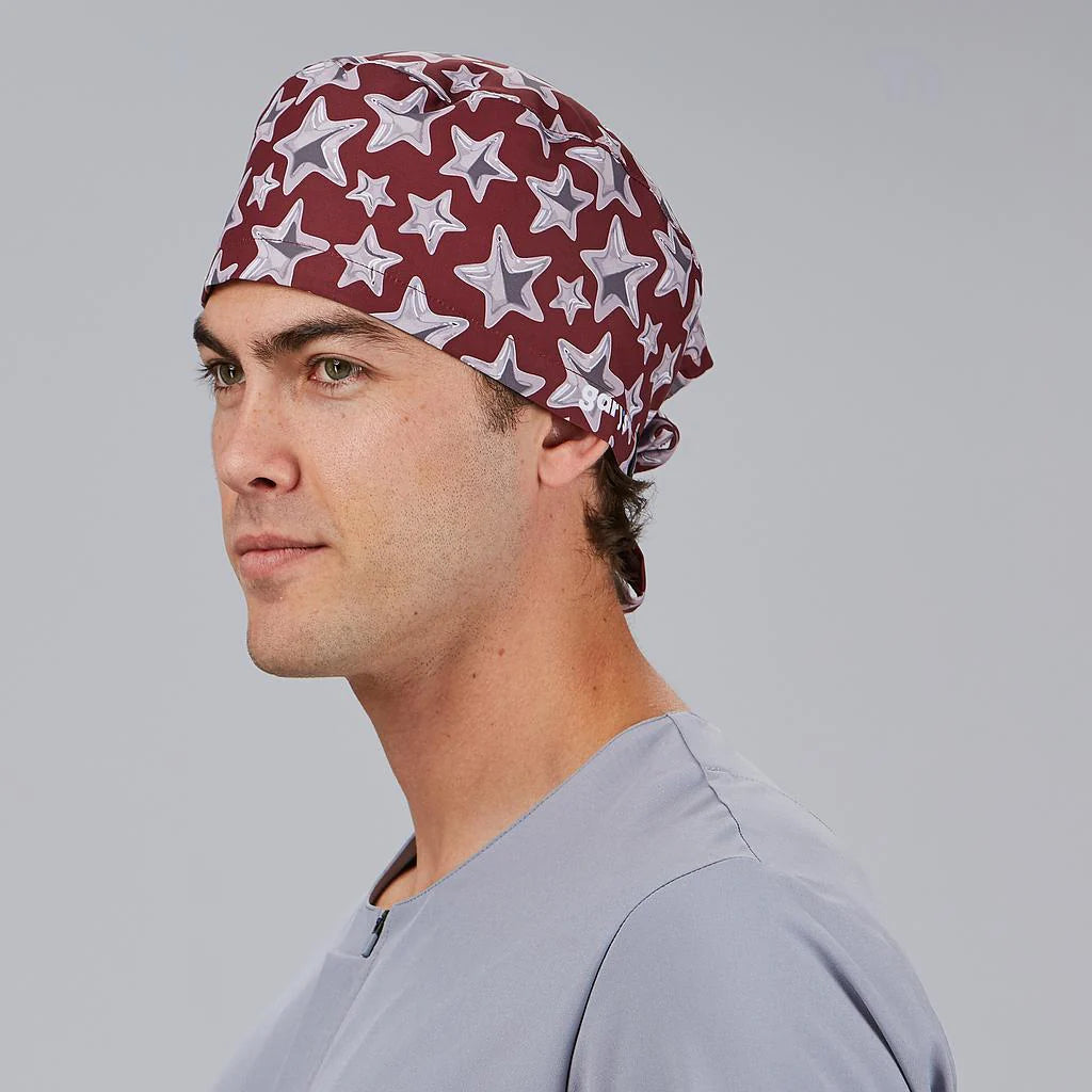 400023-2934 - GORRO CIRUJANO TIRAS STARS
