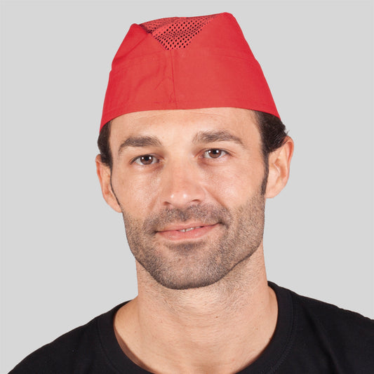 435000-105 - GORRO SARGA COLORES (PAQ. 6 UNID) ROJO