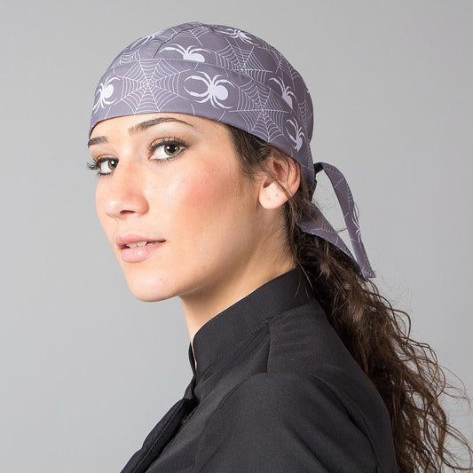 441200-4113 - GORRO PIRATA MICROFIBRA ARAÑA GRIS