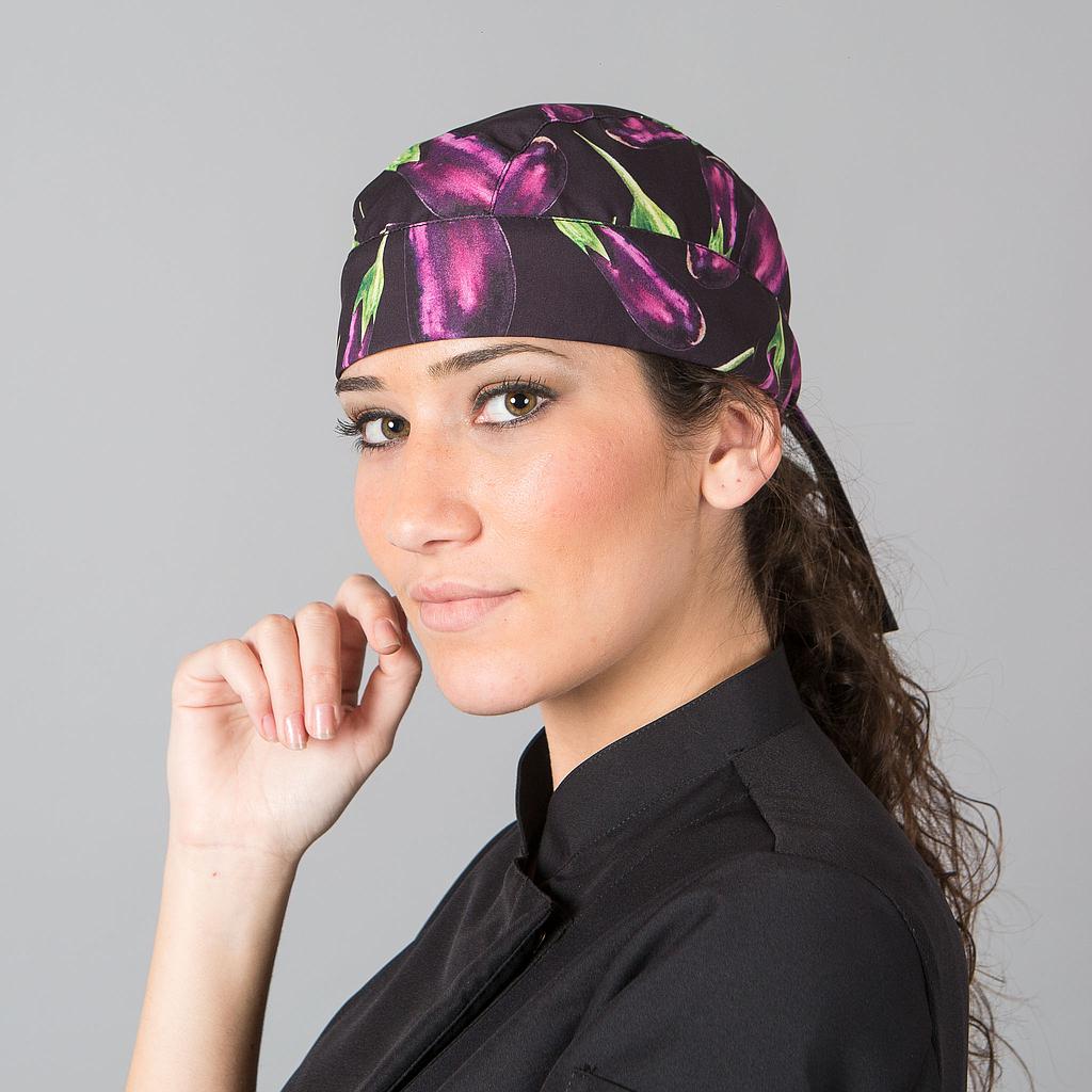 441200-4115 - GORRO PIRATA MICROFIBRA BERENJENA