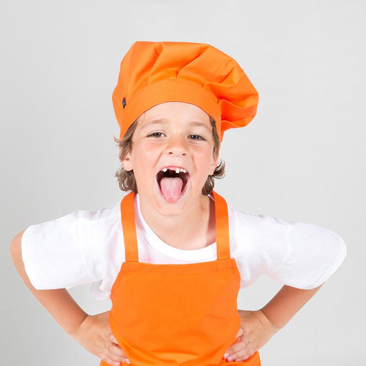 445300-116 - GORRO GRAN CHEF INFANTIL NARANJA