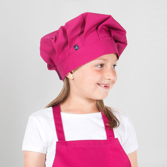 445300-138 - GORRO GRAN CHEF INFANTIL FRAMBUESA